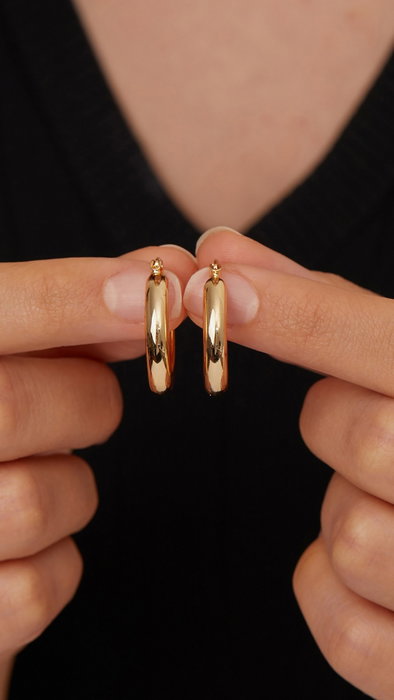 Heliophilia Silver Pendientes de Metal Dorados